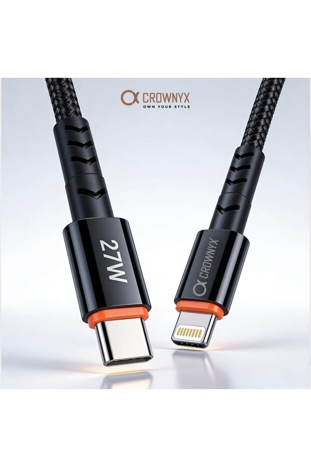 CCC-220 USB-C to Lightning Braided Cord Cable 2M