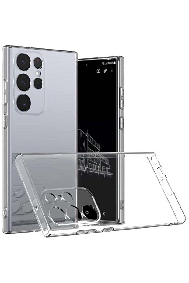Compatible with Samsung Galaxy S25 Ultra Case Clear Soft Slim Fit Transparent TPU Protective