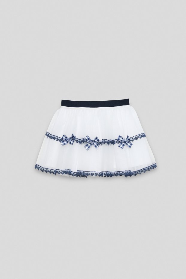 Baby Girl White Skirt