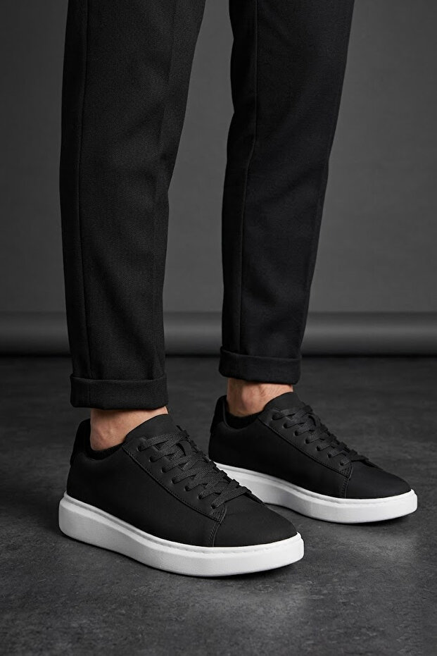 Pantofi negri Nevermınd - 1