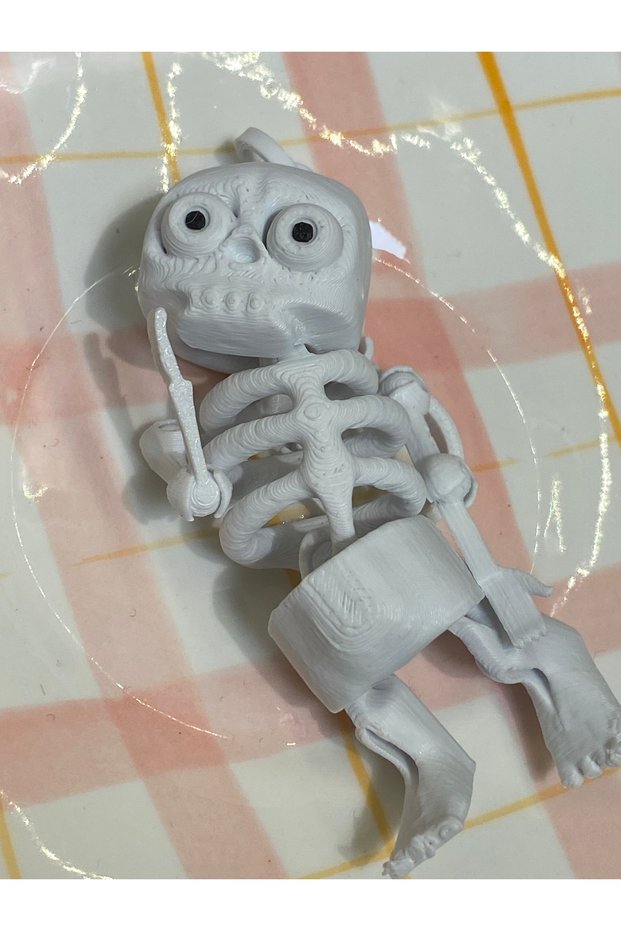 Skeleton Keychain 3D