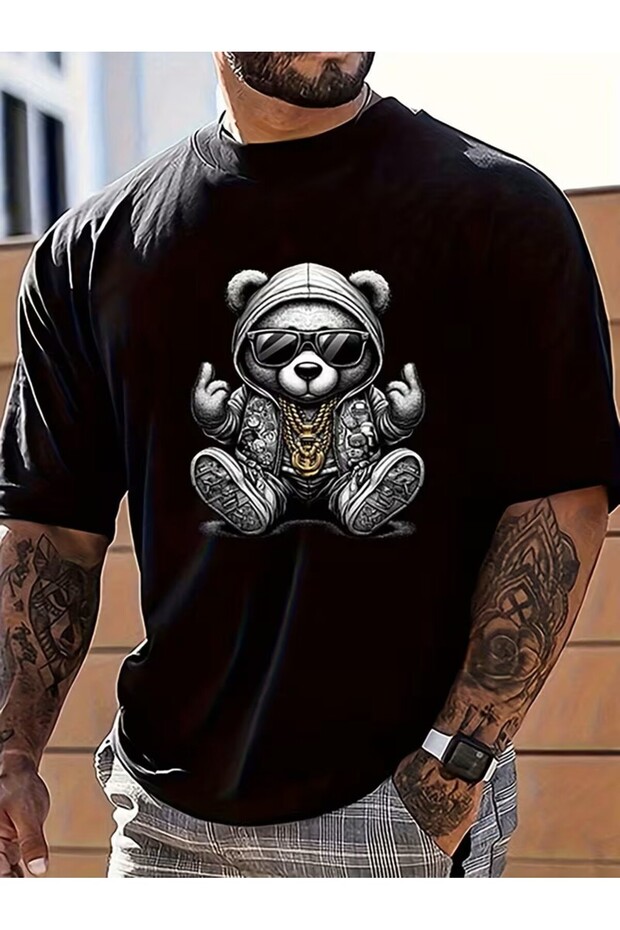 Printed T-Shirt. Short Sleeve Summer & Spring Casual Top Wear T-Shirt