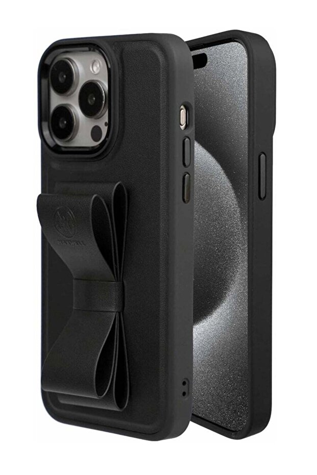 Ribbon Grip Flexible Case Compatible with iPhone 15 Pro - Drop-Proof, Full Protection with M