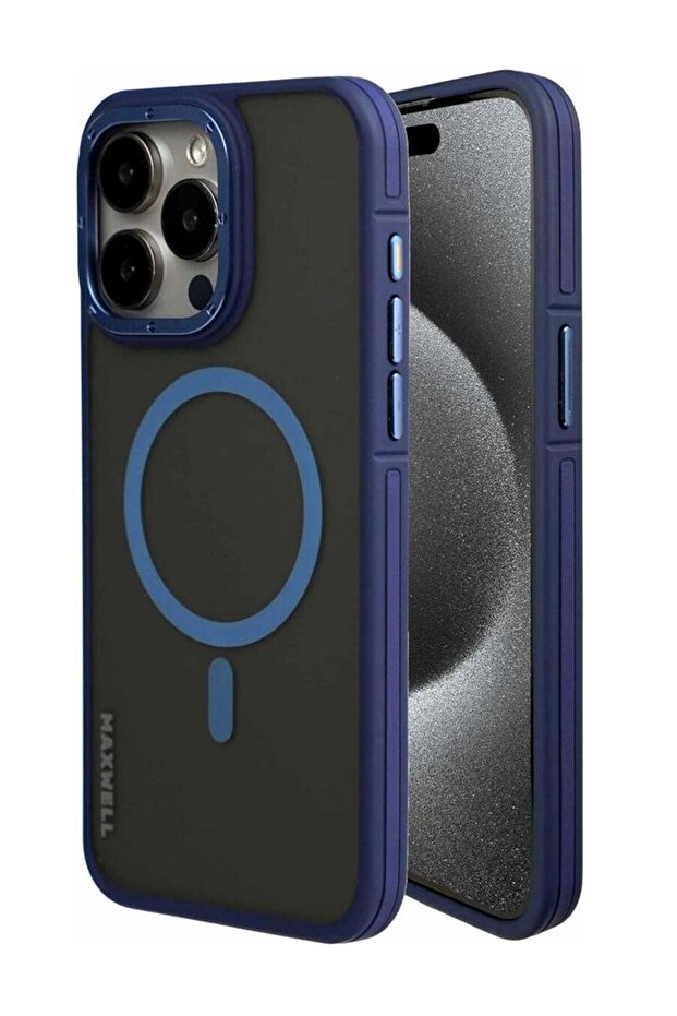 Armor Soft Matte Compatible with MagSafe Case for iPhone 15 Pro