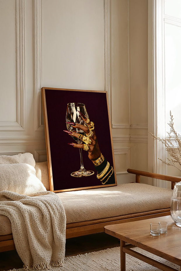One Piece Wooden Framed Painting Tk3791