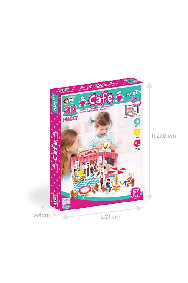 Puzzle 3D - Cafenea - 3