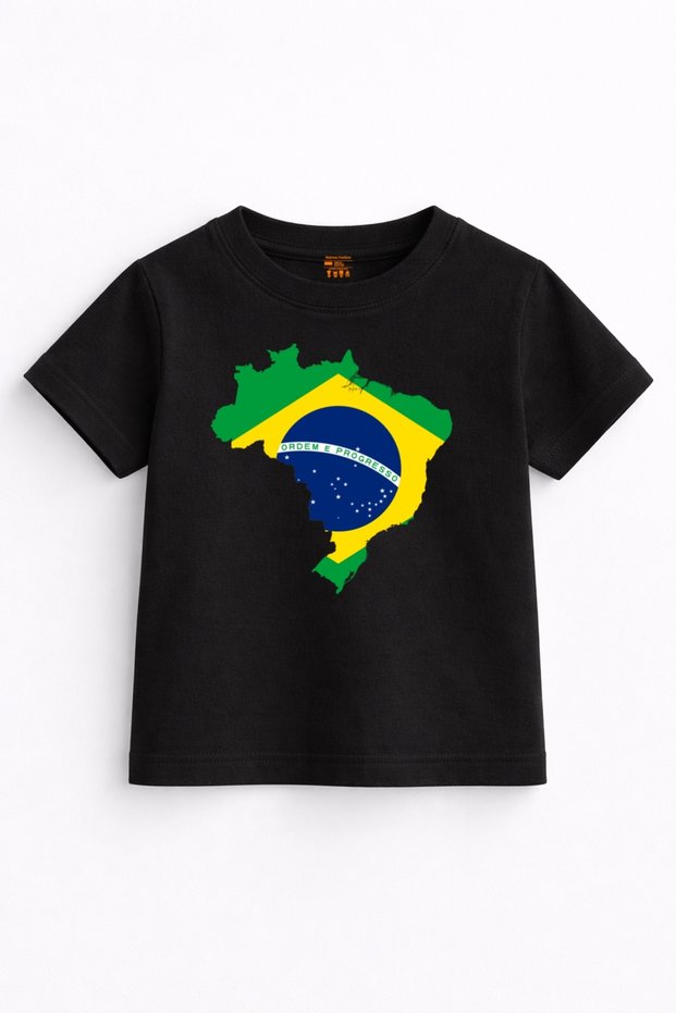 Brazil Map – Kids' T-Shirt