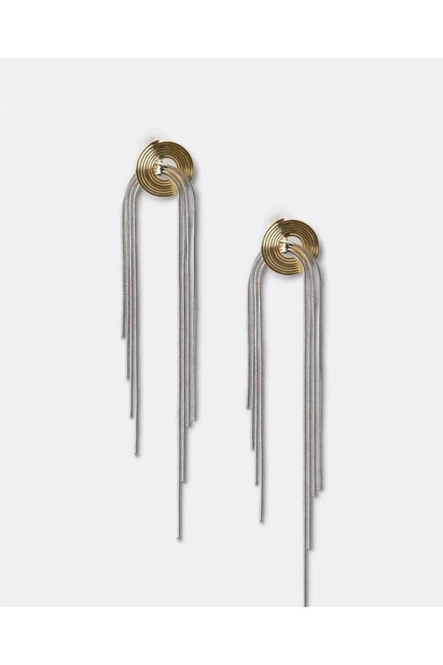 Knox Silver Gold Earrings