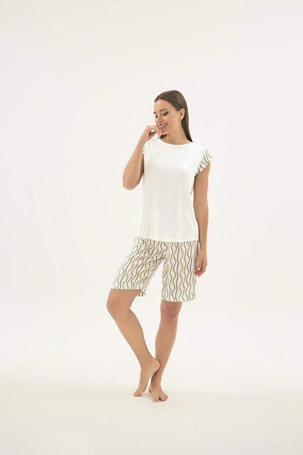 17459 SET PANTALONI SCURȚI DE DAMĂ - 2