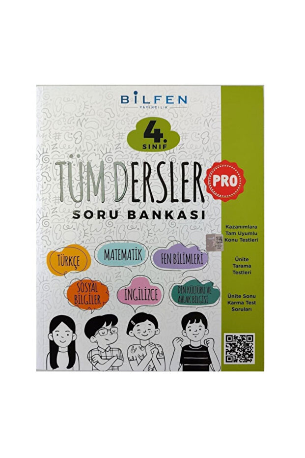 Bilfen Yayıncılık 4. Sınıf Tüm Dersler Pro Soru Bankası