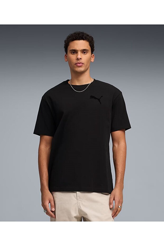 تي شيرت بشعار Essentials Elevated Cat