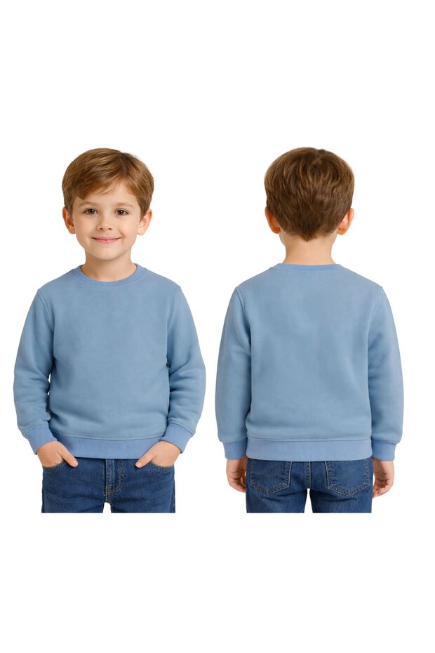 2-Thread Seasonal Children's Sweatshirt Without Embellishments