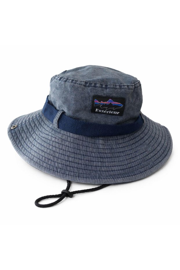 Outdoor Safari Hat – Men's Women's Cotton Boonie Hat, Wide Brim, Breathable, Adjustable