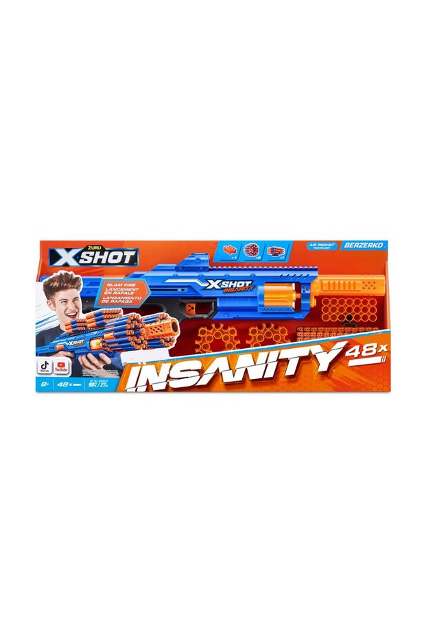 Blaster X-Shot, Insanity Berzerko, 48 proiectile