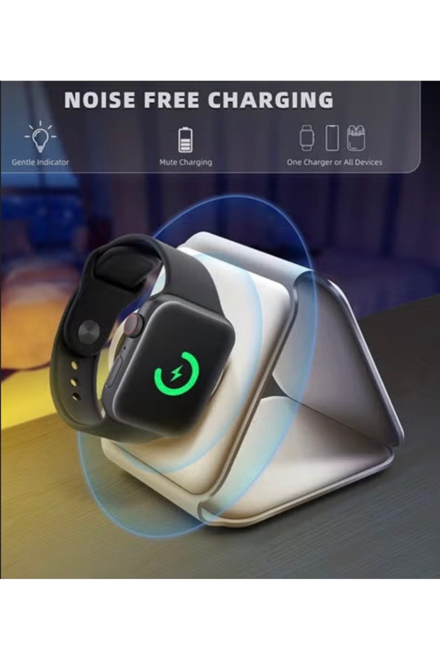 Wireless Charging, Magnetic 3 in 1 Wireless Charger Slim Phone Wireless Charger