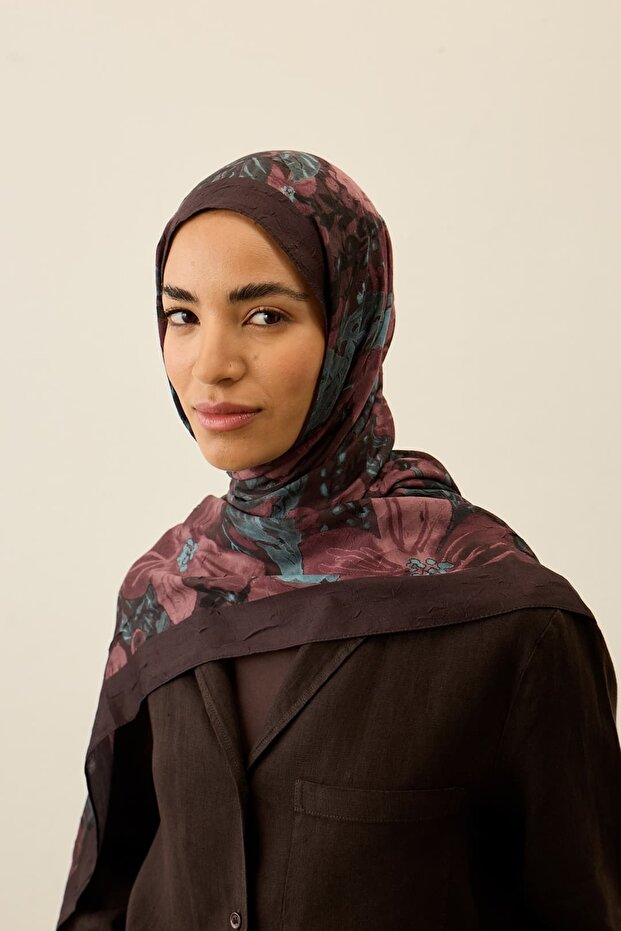 Violet Liva Modal Kraş Shawl