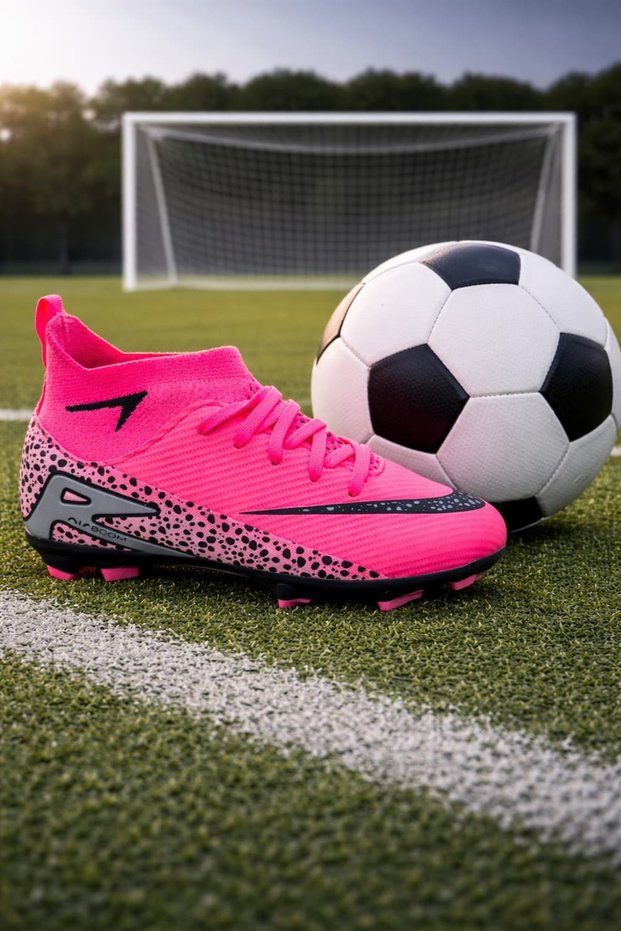 Twingo Air Laliga Kids' Sock Football Boots Soccer Turf Field Shoes Adult Prof Ankle Football Boots Air