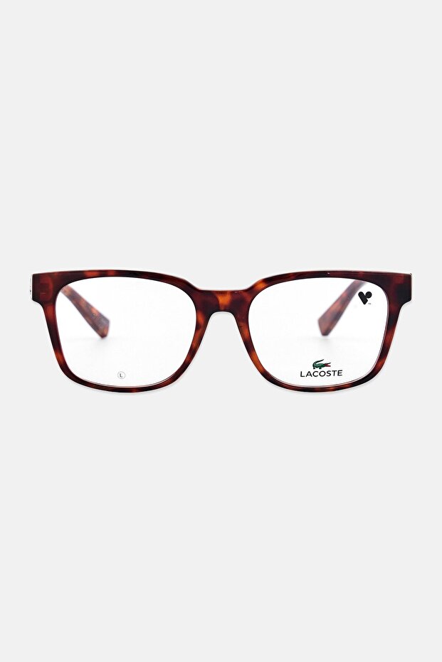 Men L2947 Square Reading Glasses, Dark Brown