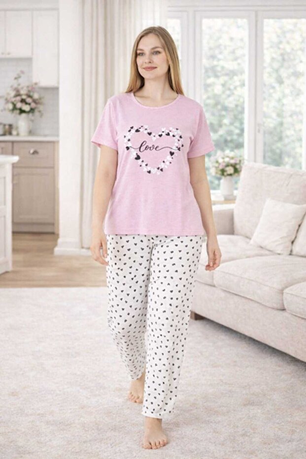 Vaki̇a Tr Cotton Women's Pajama Set