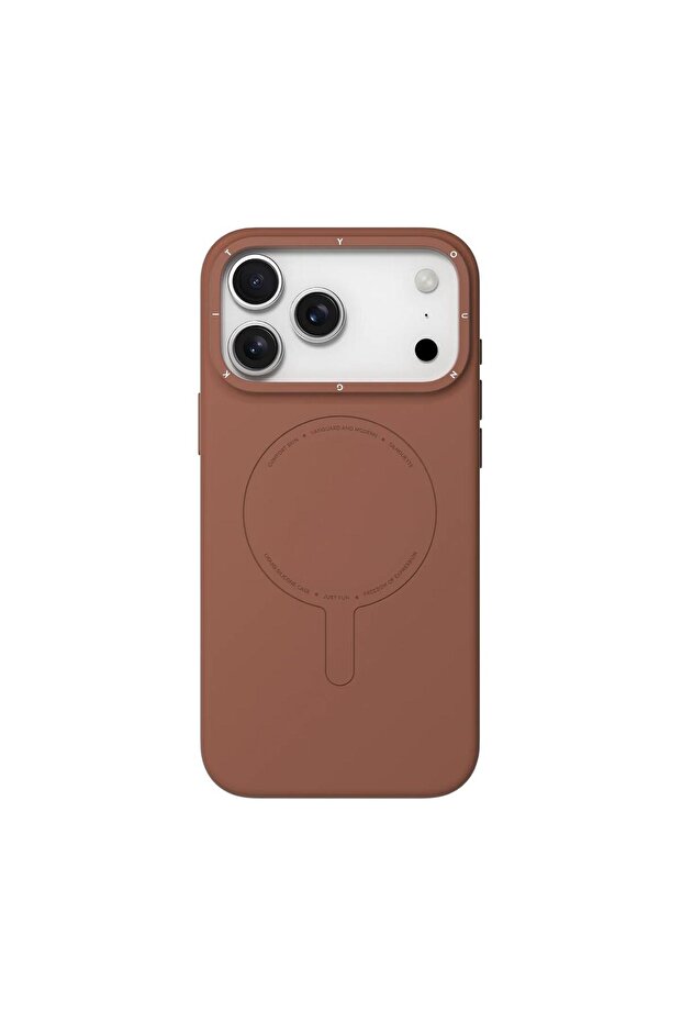 iPhone 17 Pro Max MORANDI Series MLDcx Magnetic Silicone Back Case