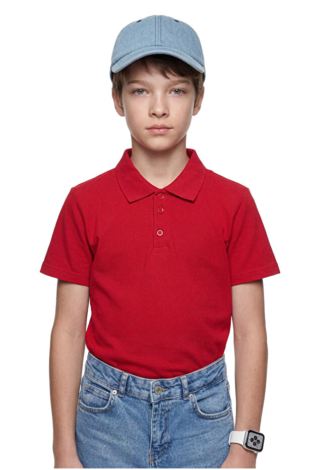 Boy's Polo Neck T-shirt