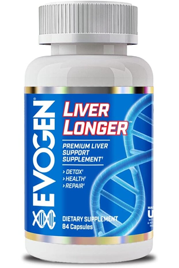 Liver Longer Molybdenum & Na.C & Milk Thistle & Tudca Detox Health & Repair 84 Caps