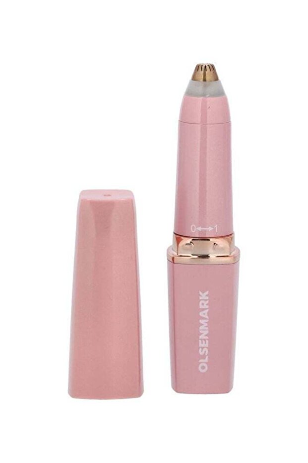 Rechargeable Eyebrow Trimmer Pink/Silver