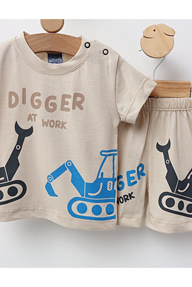 Set vara, Digger At Work, crem - 2