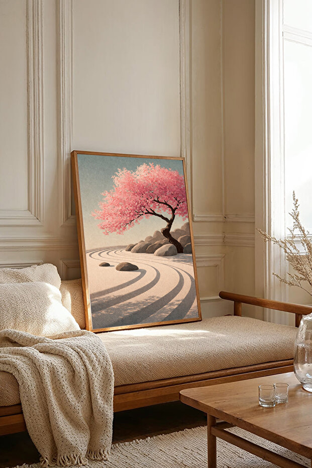 One Piece Wooden Framed Painting Tk3807