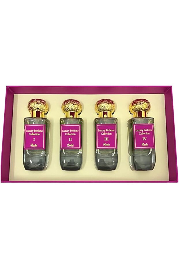 Luxury Perfume Collection Gift Set – 4 Different Fragrances in an Elegant Box