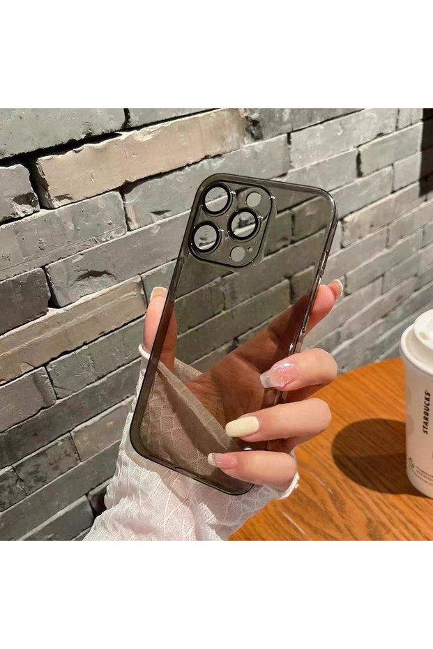 Compatible with iPhone 15 Pro Max - Mica Non-Yellowing Pc Cover with Camera Lens Protection, Slim Case
