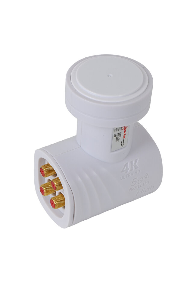 SL-4004 LNB | Universal Quad LNBF 4-Output for 4K Satellite Systems