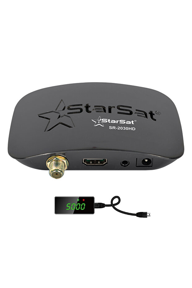 2030HD Full HD Satellite Receiver – DVB Compliant, MPEG-4/H.264, 5000 Channels, Multi-Sate