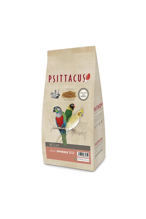 سيتاكوس طعام للببغاوات الصغيرة والمتوسطة 800g