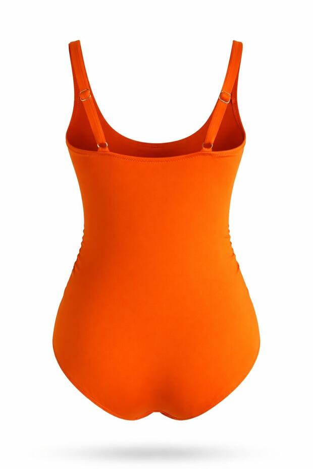 Thick Strap Swimsuit with U Accessory - 3