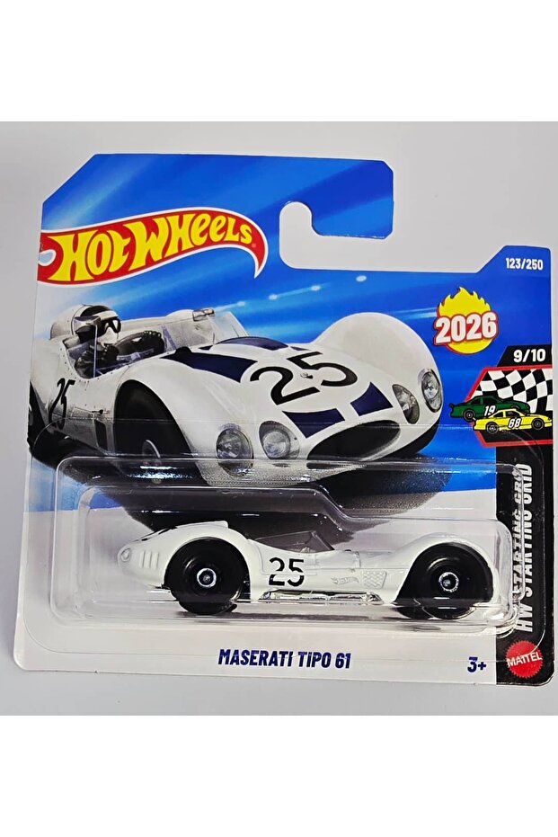 سيارة مازيراتي تيبو 61 موديل 1:64