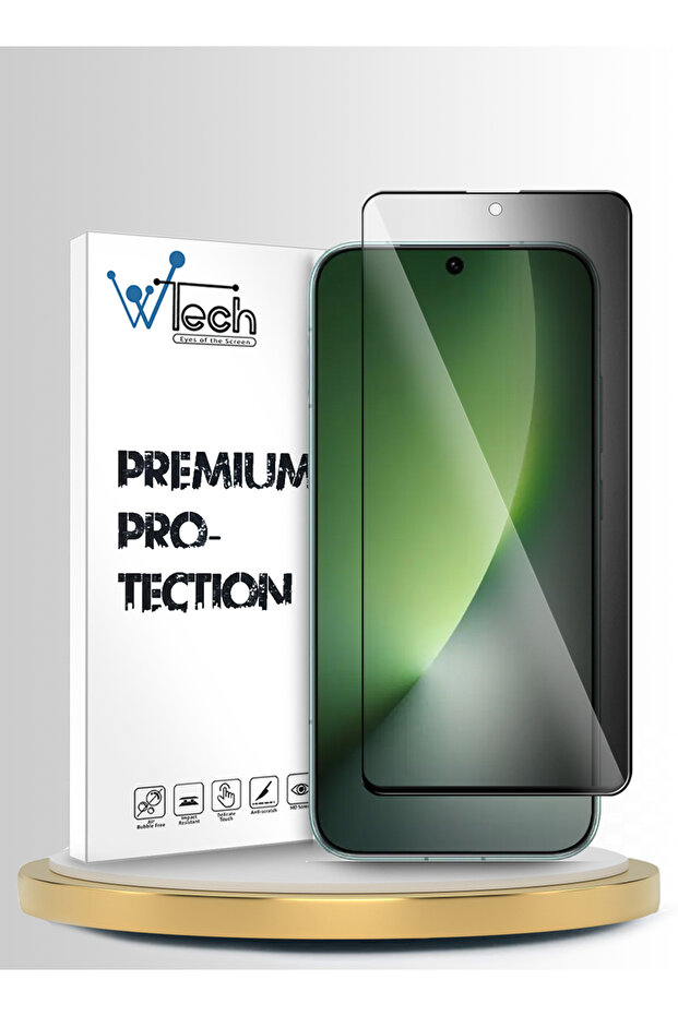 Honor Magic8 5G 2025 Premium E2E Series Privacy Full Cover Tempered Glass Clear/Black
