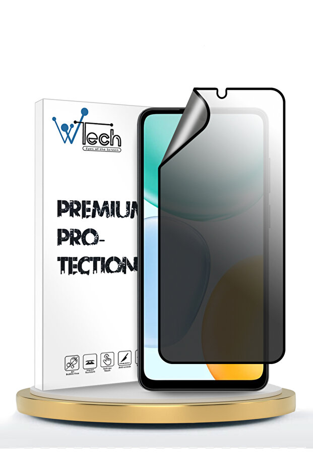 Honor X5c Plus 4G 2025 Premium Nano Ceramic Privacy Full Cover Matte Flexible Clear/Black