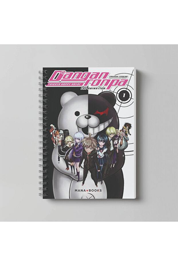 Danganronpa Anime Notebook A4 Size 60 Sheets Unlined Character Printed