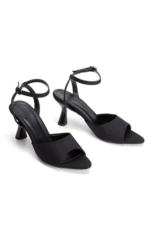 Women's Open Back 7 cm Open Toe Evening Dress Shoes