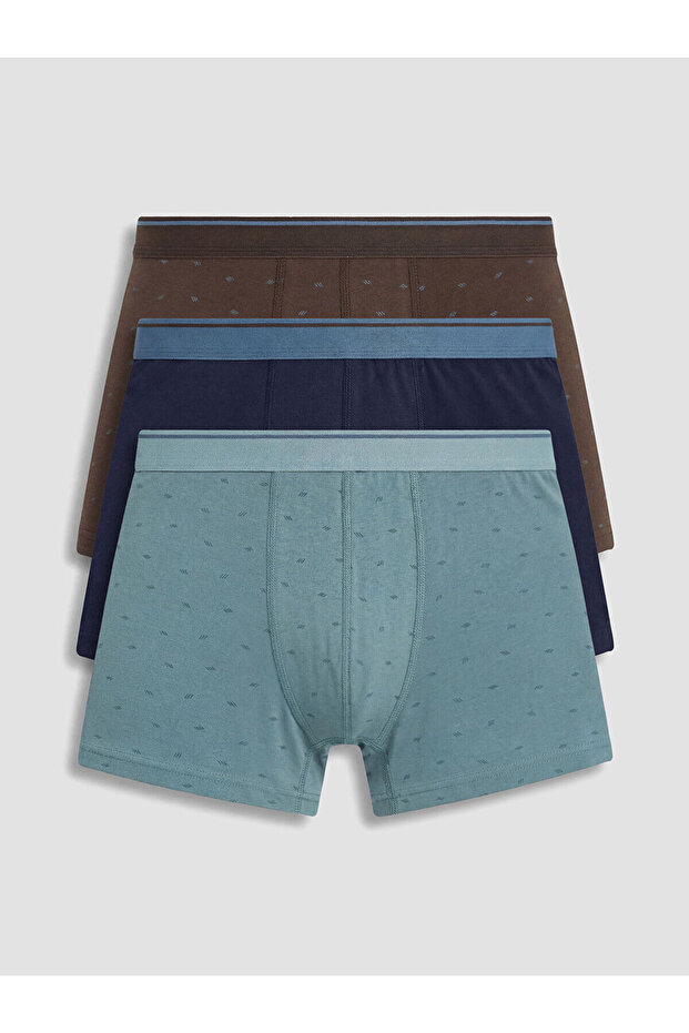 Nevavm Cotton Flexible Men's Boxer 3-Pack with Difference