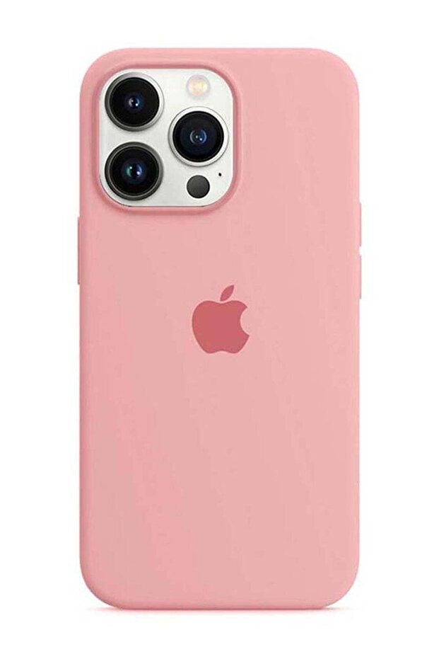Marjon Silicone Protective Case for iPhone 13 Pro Max 6.7 Inch Pink