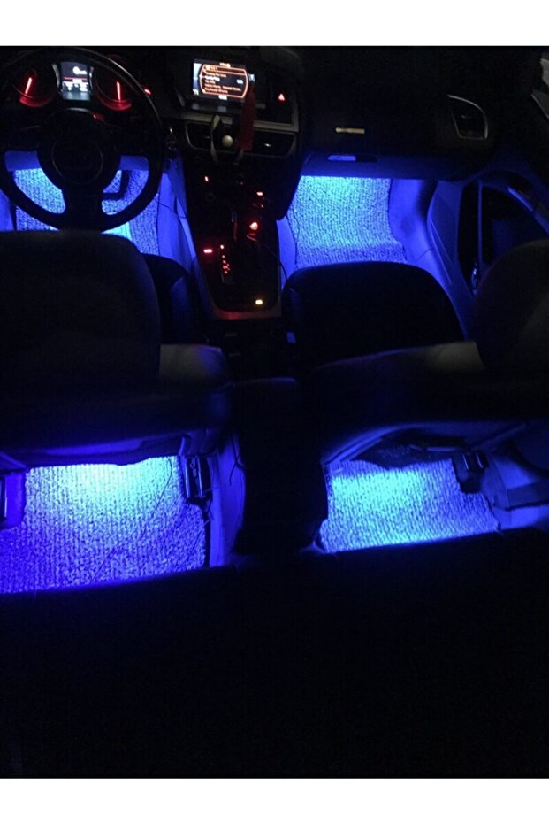 Fiat / Tofaş Tempra Sese Duyarlı Ayak Altı Led Aydınlatma 9'ledli 8 Renk - 4