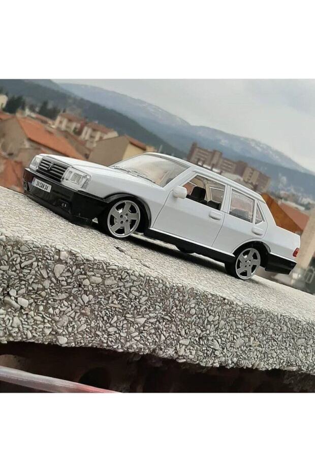 can oyuncak Drift Atan Uzaktan Kumandalı Tofaş Doğan Slx Beyaz Renk