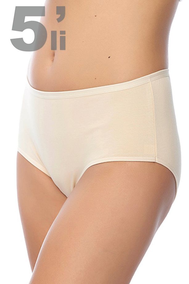 5'li Paket Cotton Kadın Bato Külot - 1