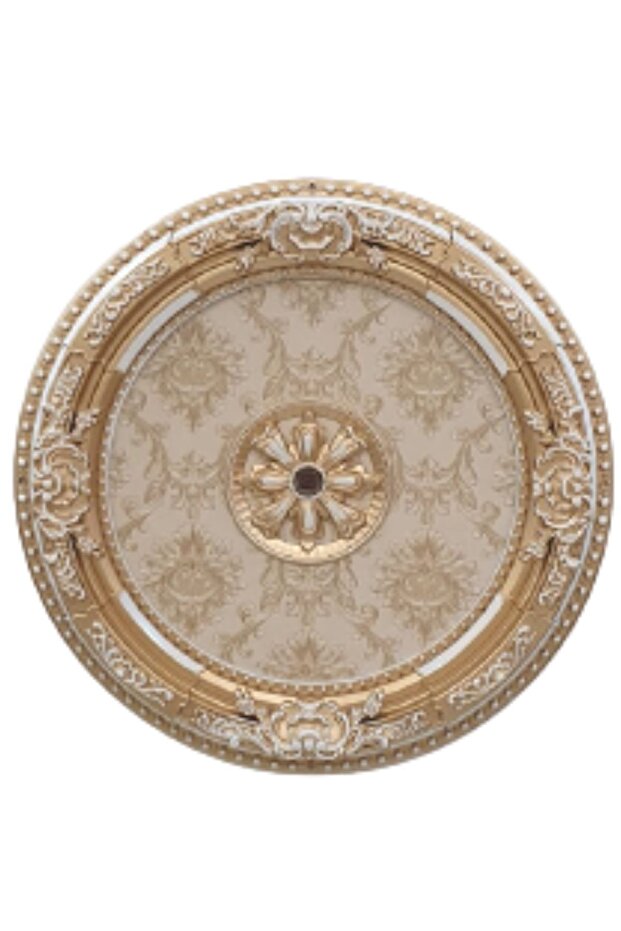 Decozza Oval 90cm Bronz Saray Tavan Göbek - 1