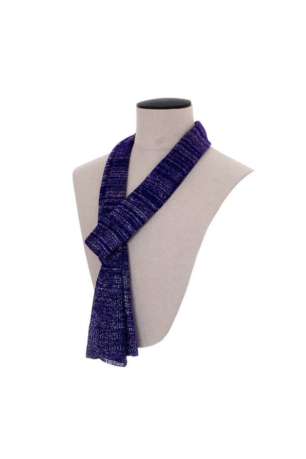 Simli Fular Mor Fo 106 - 1