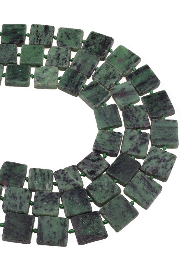 16x16 mm Ruby Zoisite Stone Array - Dz3875 - 1