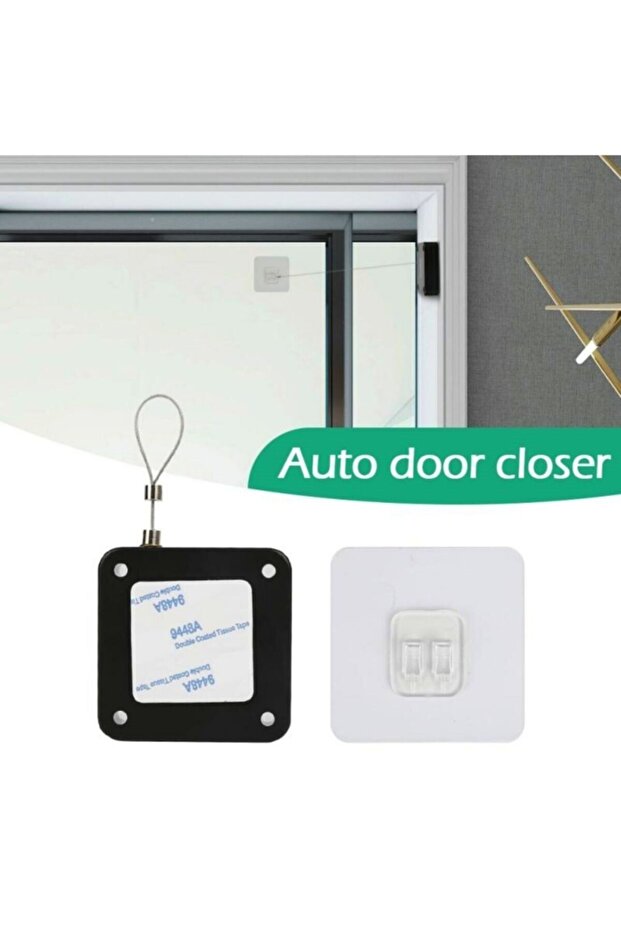 2 قطعة مقاومة للحريق مثبتة على السطح، إغلاق تلقائي سريع، مناسب لجميع الأبواب - 6