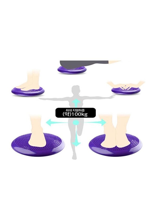 Disk Formlu Denge Topu Mavi Frk-22 - 3